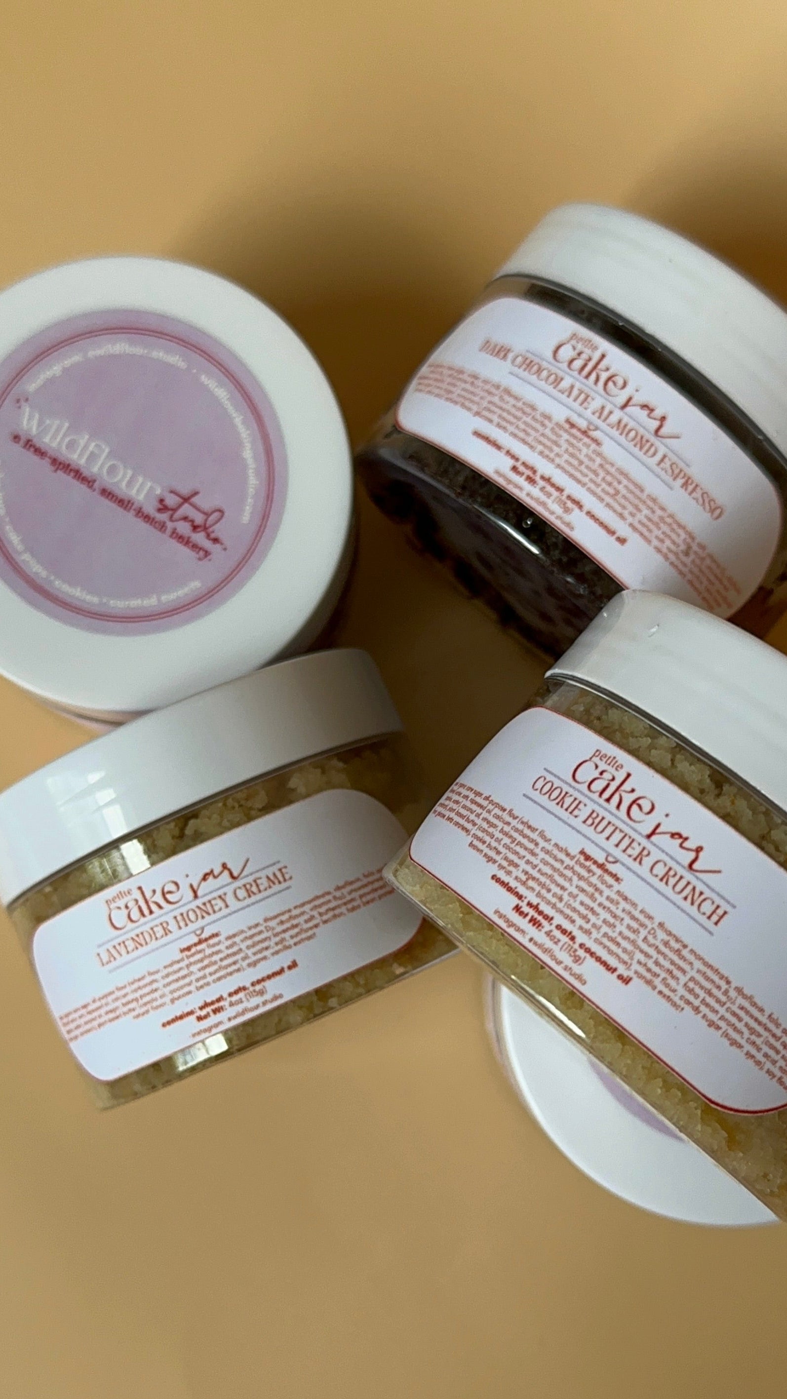 Curated 1 1/2 Dozen Petite Cake Jars