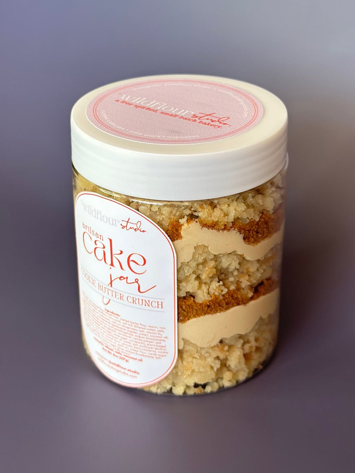 Cookie Butter Crunch Cake Jar